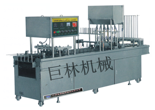 JL-4自動塑杯灌裝封口機