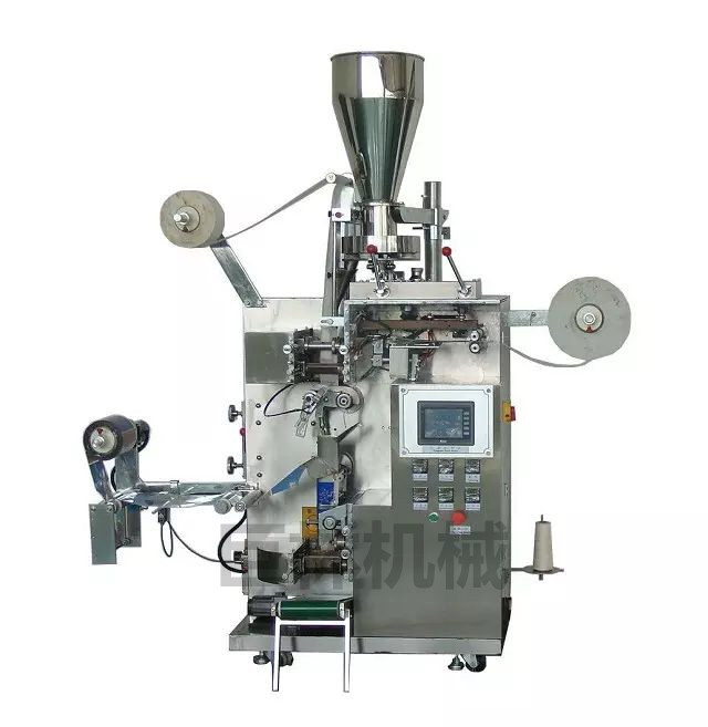 內外袋袋泡茶包裝機帶標帶線